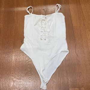 white bodysuit